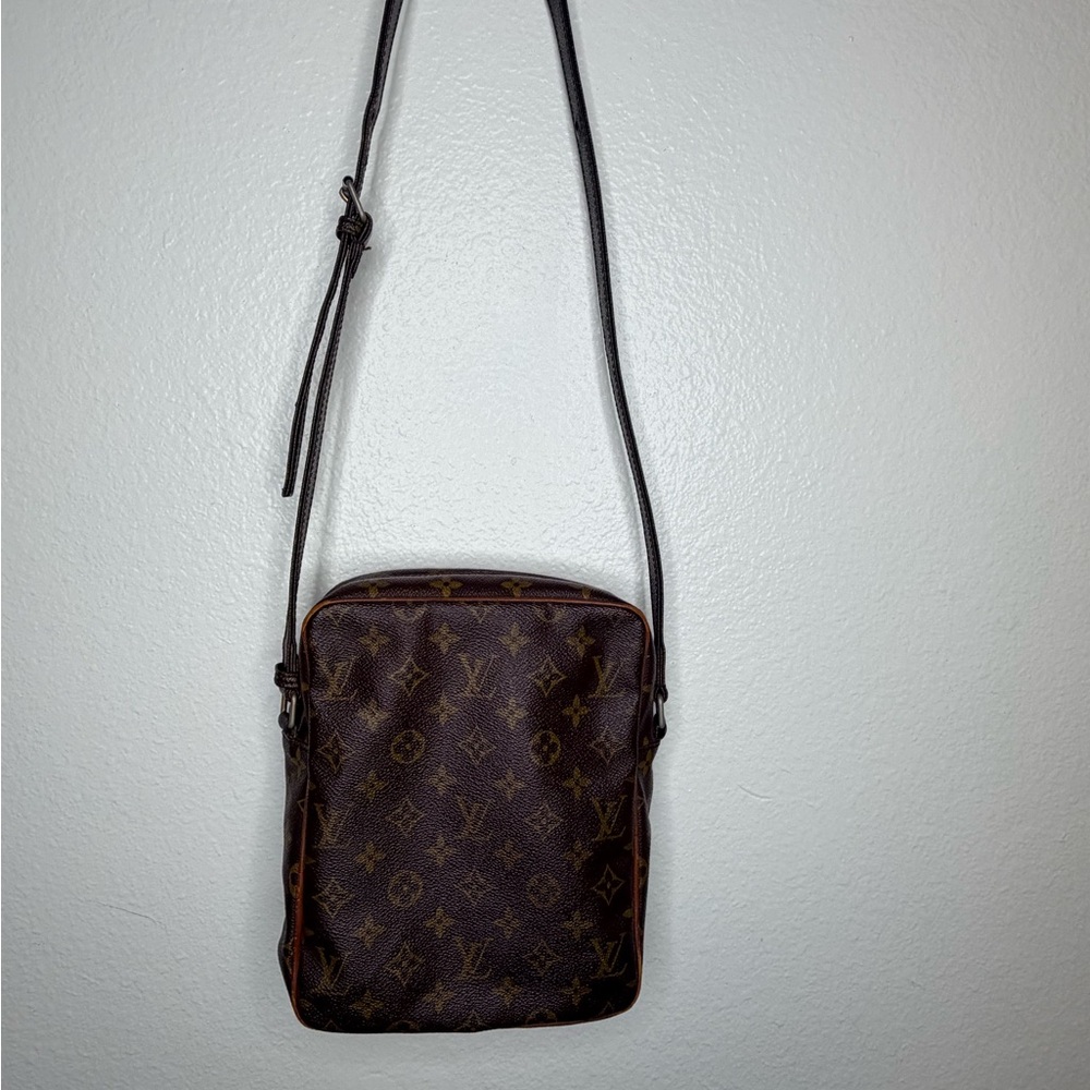 Louis Vuitton Monogram Brown Crossbody Vintage Bag - Picture 13 of 14